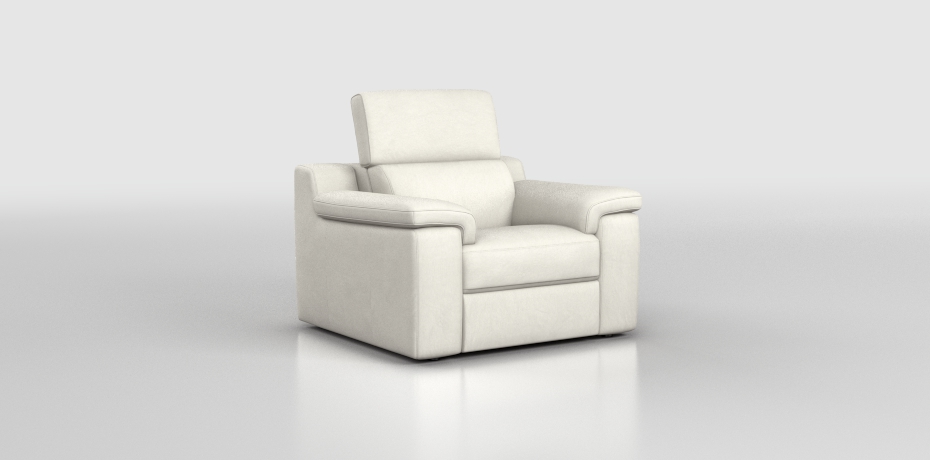 Bertellini - armchair with 1 electric recliner